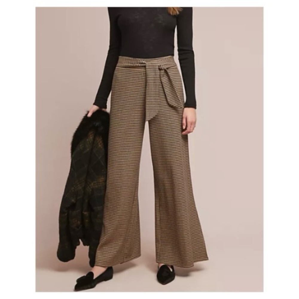 anthropologie houndstooth pants - Picture 4 of 4